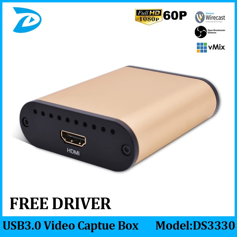 USB3.0 60FPS HDMI видео ключ записи игры в режиме реального потока трансляции 1080 P