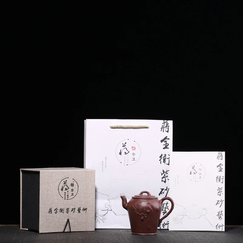 Yixing Jiang Quanwei фиолетовый песочный горшок сырьевой рудник грязевой горшочек ручной