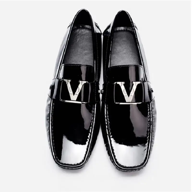 MYCOLEN British Style Mens Driving Shoes Luxury Brand Loafers Classic Designer Boat Men Black Casual shoes Plus Size 6-11 | Обувь