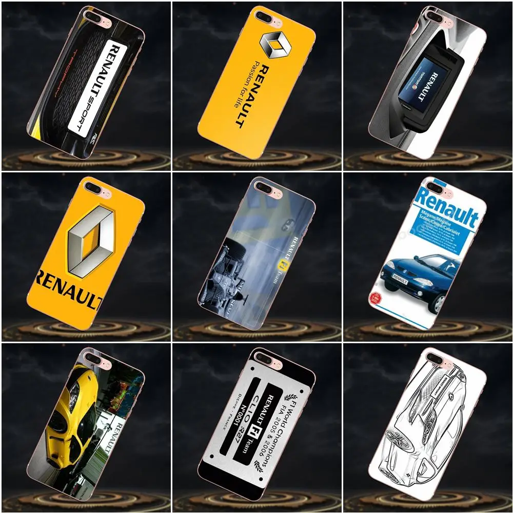 Renault S.ads для Samsung Galaxy Note 5 8 9 S3 S4 S5 S6 S7 S8 S9 S10 mini Edge Plus Lite мягкая искусственная