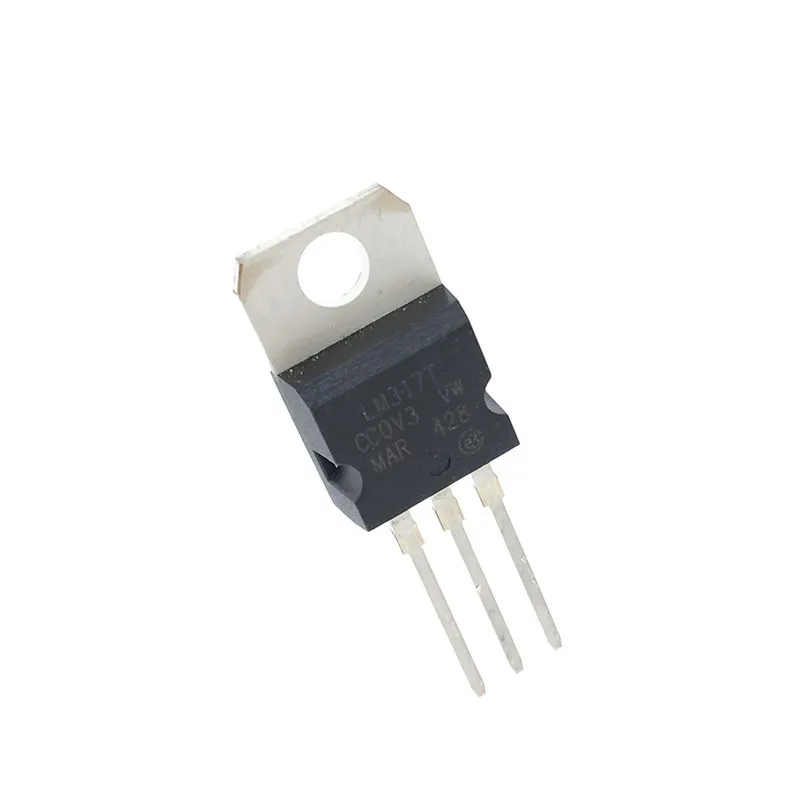 10 шт./лот IC LM317T LM317 TO 220 три терминала регулятор напряжения трубка понижающая