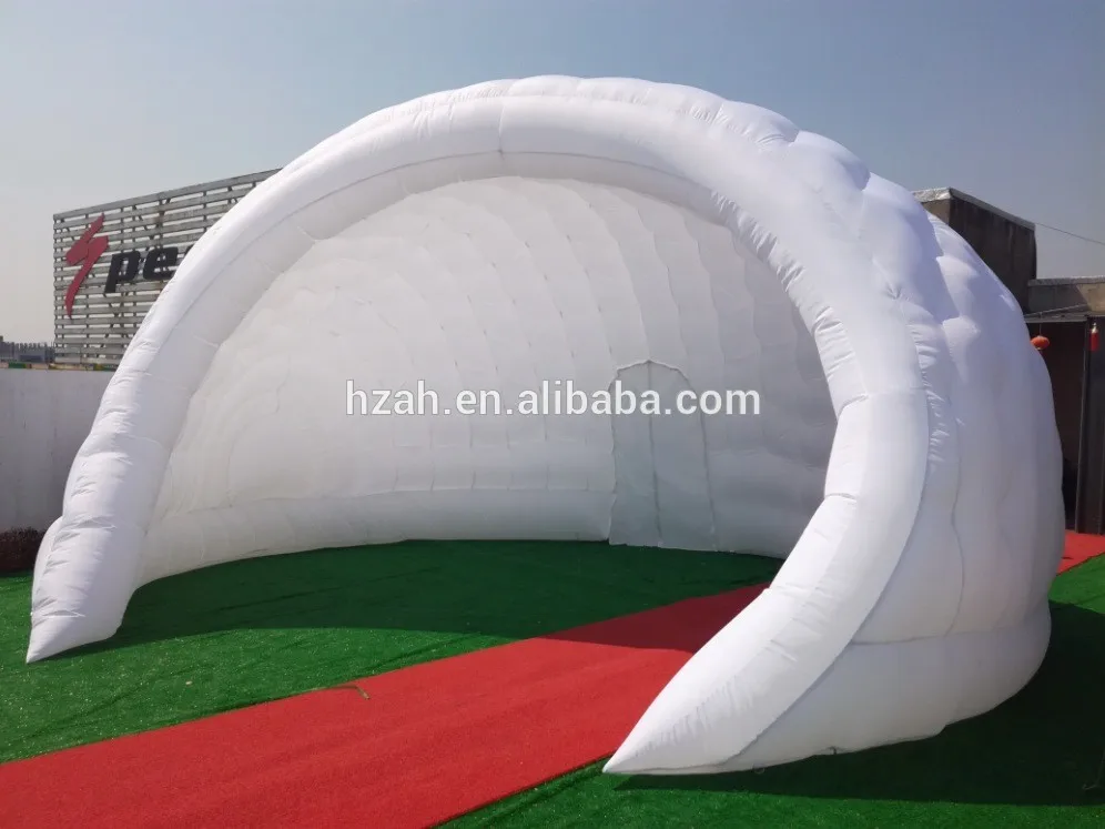 Бесплатная доставка Наружная белая надувная купольная палатка для украшения