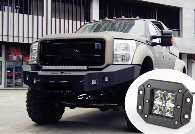 Для пикапа Ford F150 F350 F450 F750 для JEEP Wrangler JK светодиодная подсветка flush pods свет DRL
