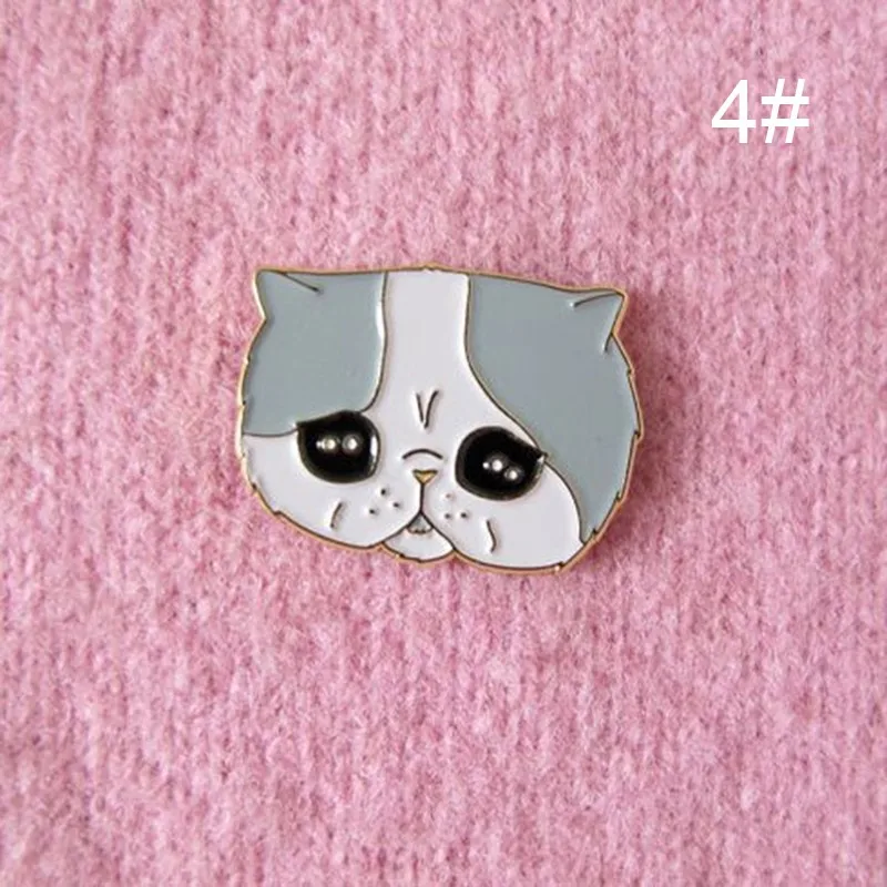 Креативная мультяшная милая собака рубашка корсаж воротник мета модная брошь