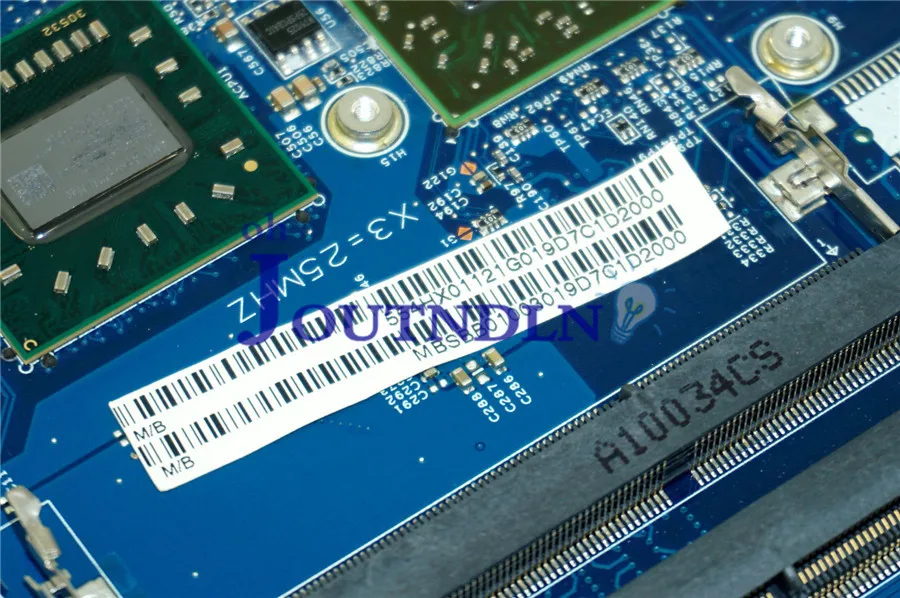 Joutndln для ноутбука ACER ASPIRE 1551 Материнская плата ноутбука MBSBB01003 MB. SBB01.003 48.4HX01.031 55,4 H X 01,221G DDR3