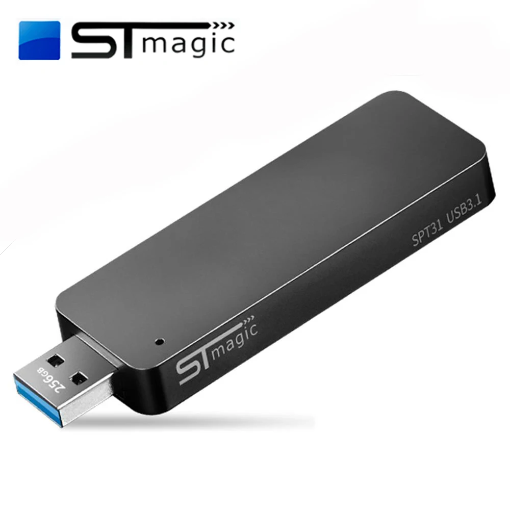 STmagic SPT31 256 ГБ 512 1 ТБ Мини Портативный M.2 SSD USB3.1 внешний твердотельный накопитель