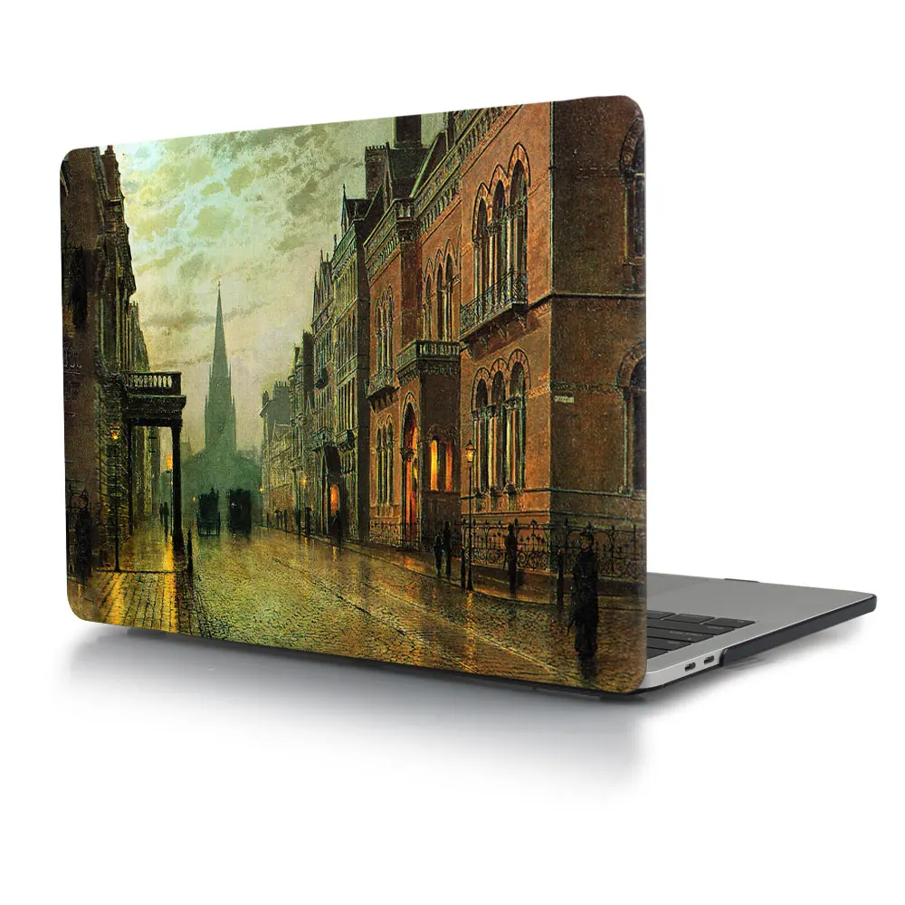 Жесткий чехол для Apple MacBook Air Pro retina 13 15 с/без сенсорной панели A1706 A1707 A1990 A1989 - Цвет: M842