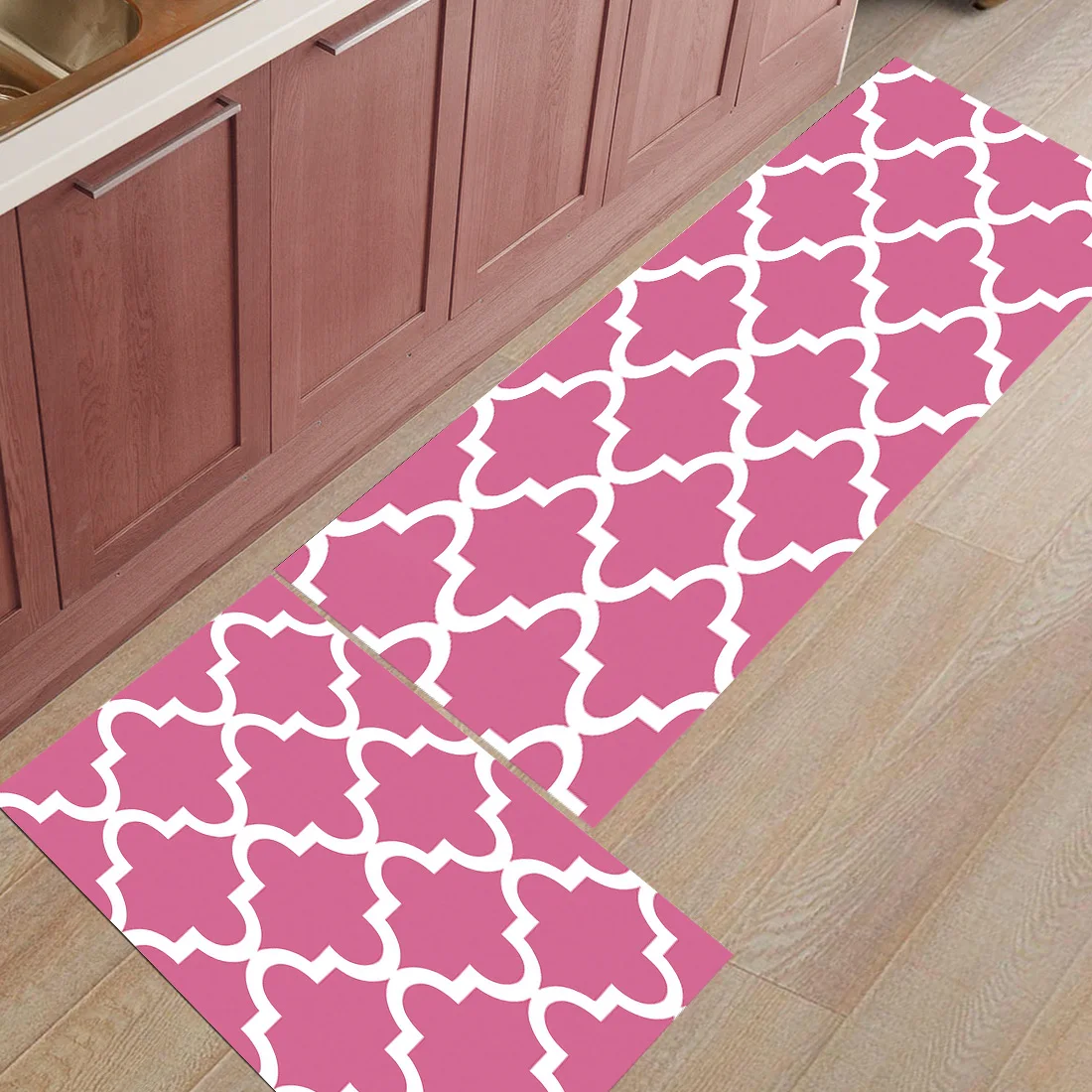 2 шт./компл. простые коврики с геометрическим принтом коврик для входной двери