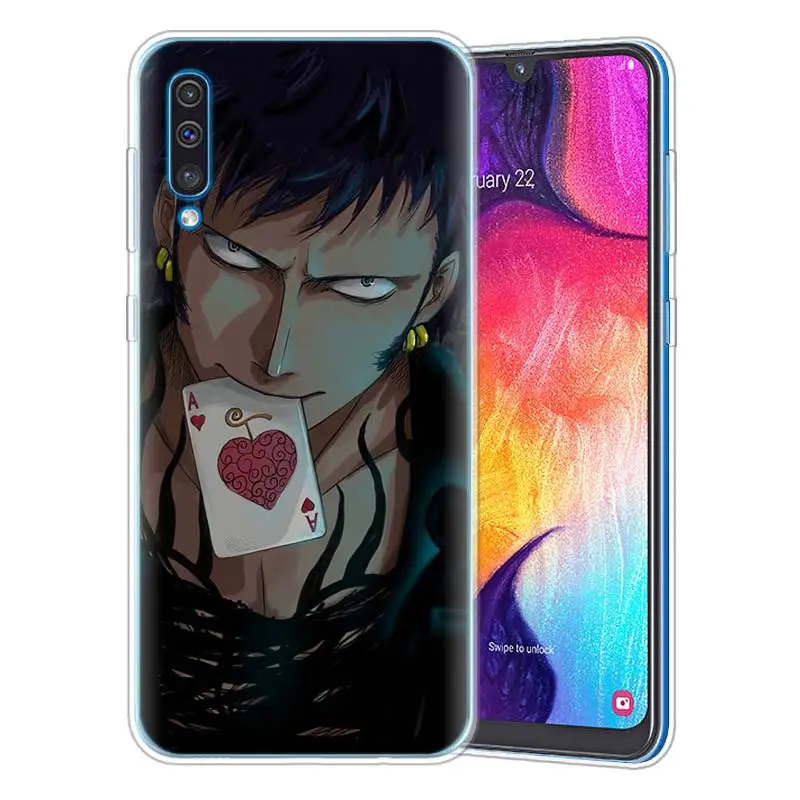 04 Одна деталь аниме чехол для samsung A50 A70 A20e A60 A40 A30 A20 A10 M30 M20 M10 A7 A9 силиконовый чехол Fundas Capa чехол для телефона Coque - Цвет: 04