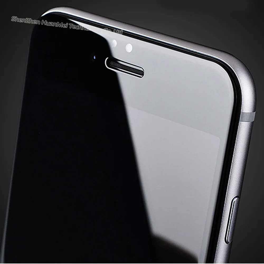 6 plus 3D изогнутый край Полное покрытие закаленное стекло передняя для iPhone 6S