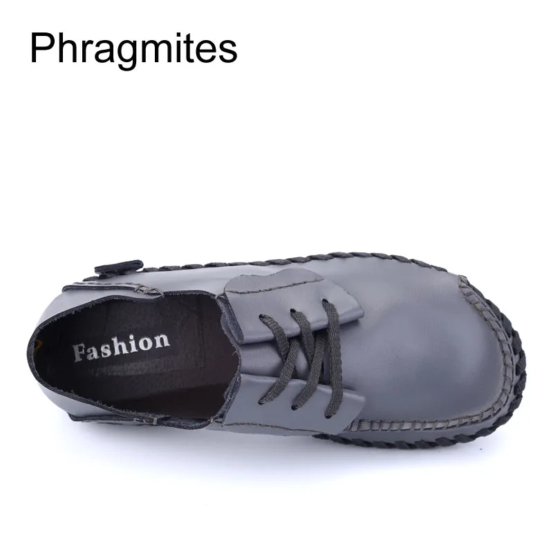 Phragmites/2019 г. Весенняя Мужская обувь ручной работы большие размеры 50 # лоферы модная