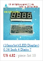 10 шт./лот) 18 шпильки 5621BB 0,56 дюймов 2 знака после запятой биты 7-сегментный синий светодиодный Дисплей общий анод цифровой Дисплей