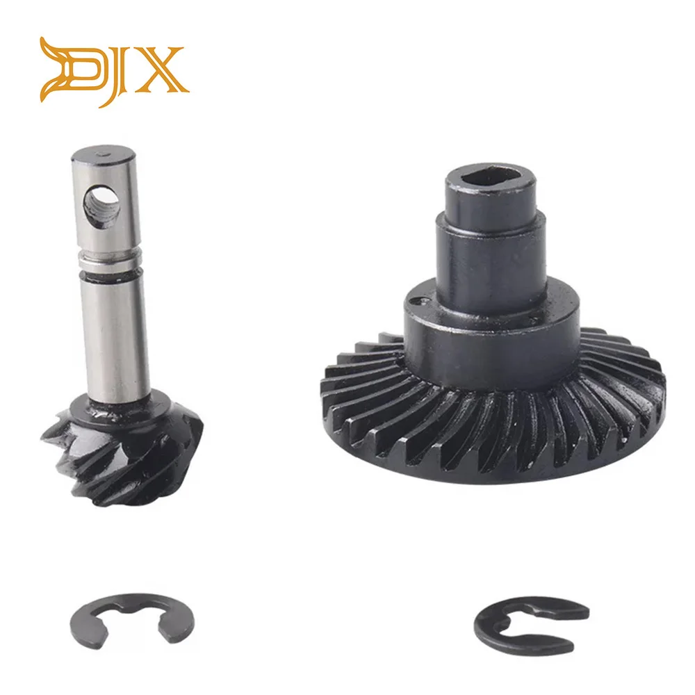 DJX 8T 30T Стальной Спиральный конический мост для 1/10 RC Гусеничный осевой SCX10 II 90046