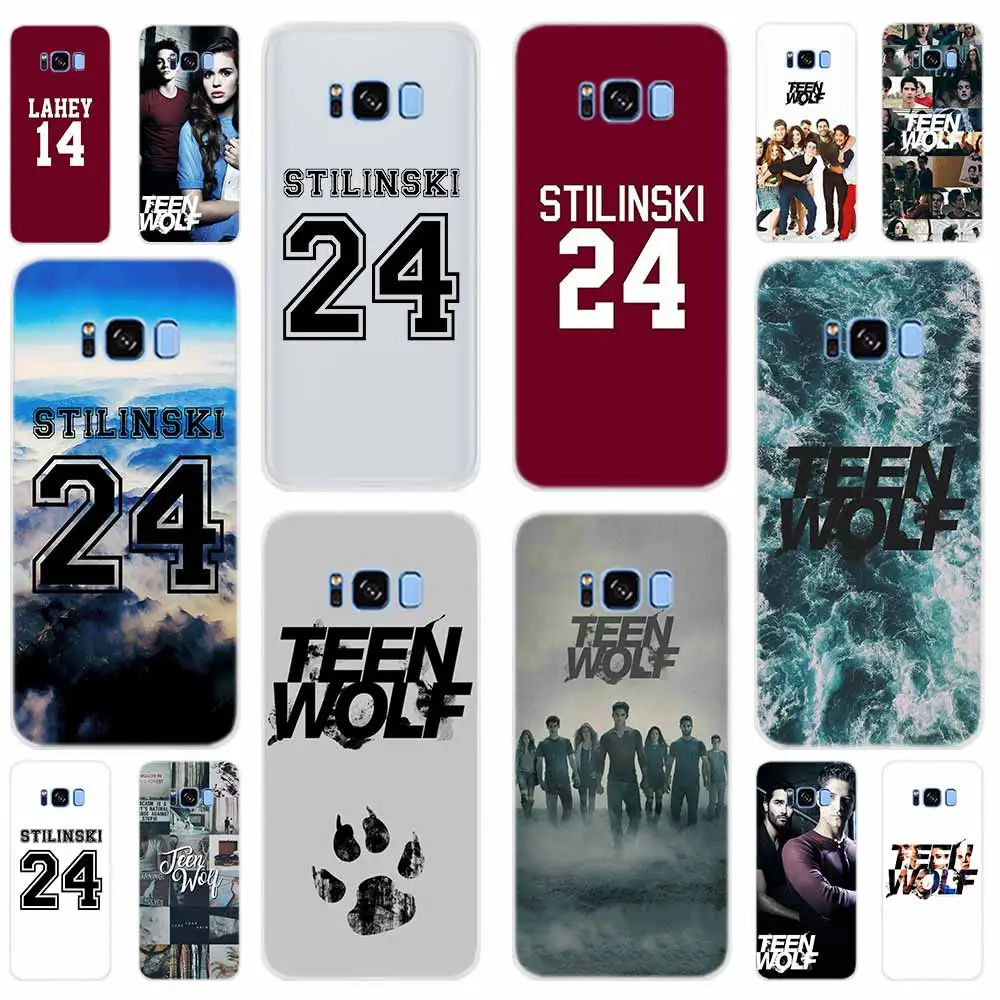 Мягкий чехол Teen Wolf для Samsung Galaxy S7 Edge S8 S9 S10 S11 S20 S21 Plus Lite E Ultra|Бамперы| |