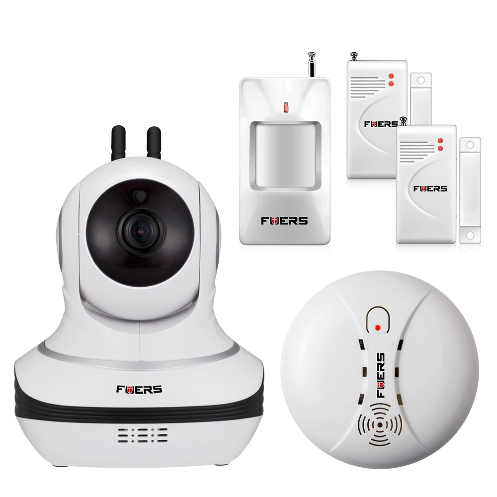 Fuers P2P 1080P IP камера беспроводная HD CCTV WiFi домашняя камера наблюдения с ПИР ночного видения облачная камера для хранения внутри помещения