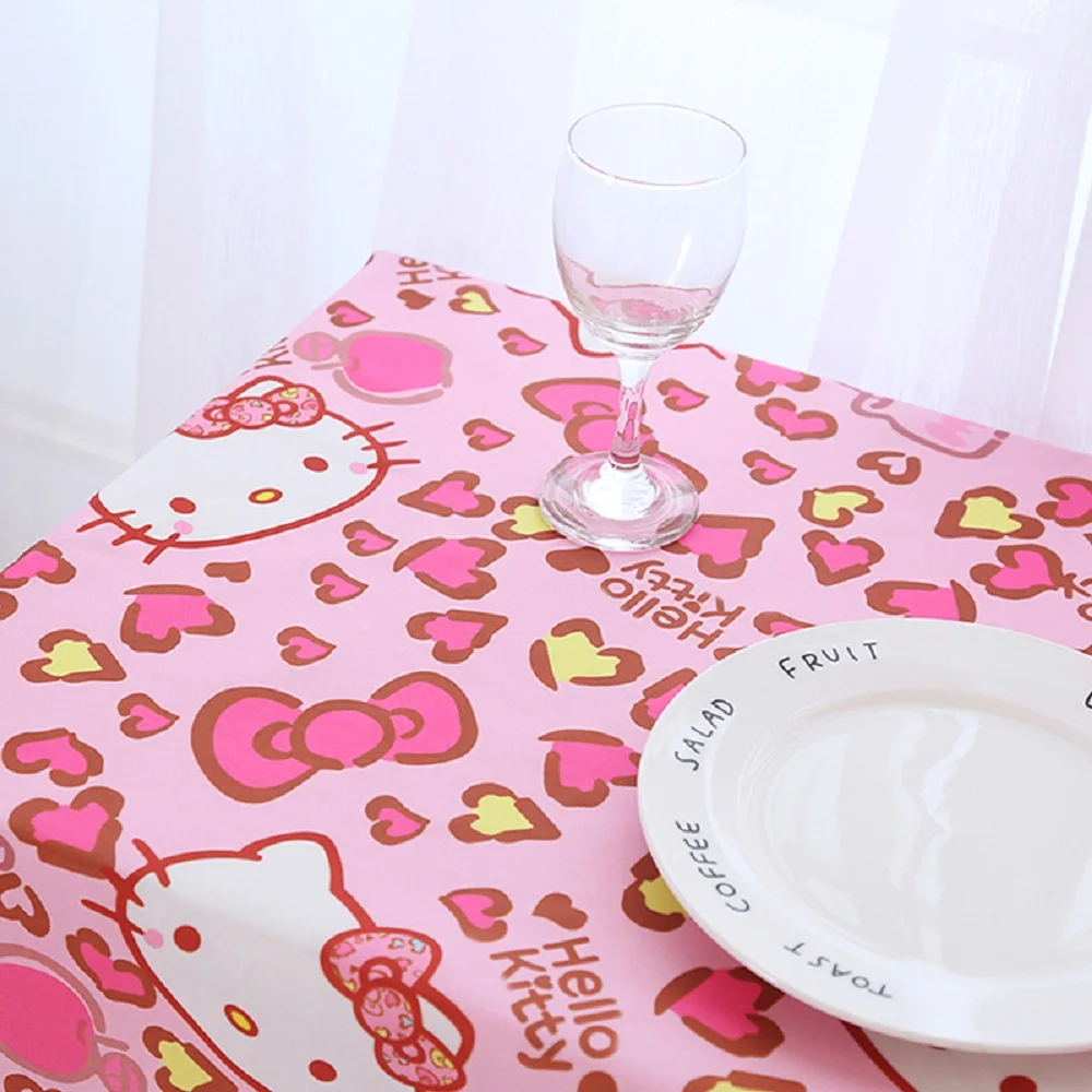 HelloKitty скатерть для стола скатерть для чая скатерть с принтом Свадебная утолщенная скатерть для пикника моющаяся скатерть