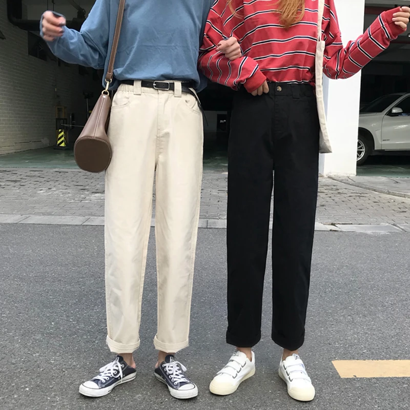 2 цвета Mihoshop Ulzzang Корейская женская модная одежда Высокая талия опрятные