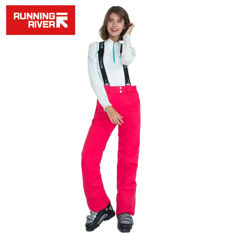 RUNNING RIVER Brand Women Ski Pants For Winter 7 Colors 5 Sizes Warm Outdoor Sports Pants High Quality Winter Pants #B6063