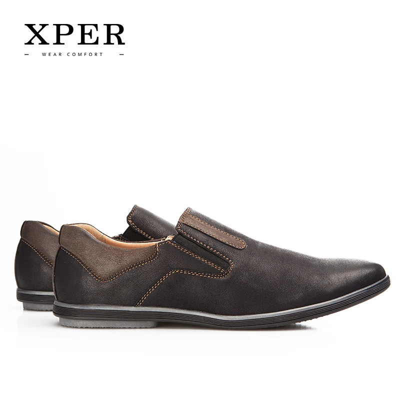 2017 XPER Мужчины Обувь Новая Коллекция Бездельников Удобные Квартиры # YM86831BU/BN |