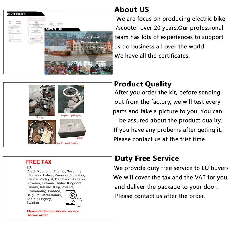 

48V 500W Electric Bicycle Conversion Kit e Bike Rear Rack Battery with Luggage Taillight 26''700C28'' Electric Motor Wheel ebike