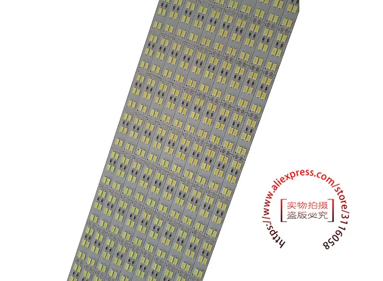 10 шт./лот светодиодный s 0,5 м светодиодный бар светильник smd 5050 5630 7020 8520 4014 12V светодиодный жесткой полосы белый теплый холодный RGB под кухонный шкаф