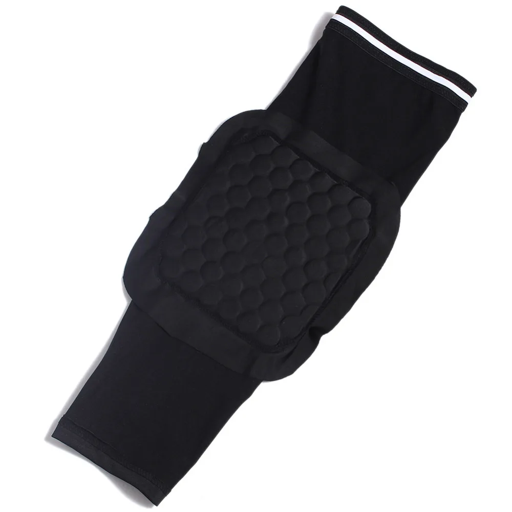Соты Pad неломающийся антискользящий спорт баскетбольная ног колено с длинным