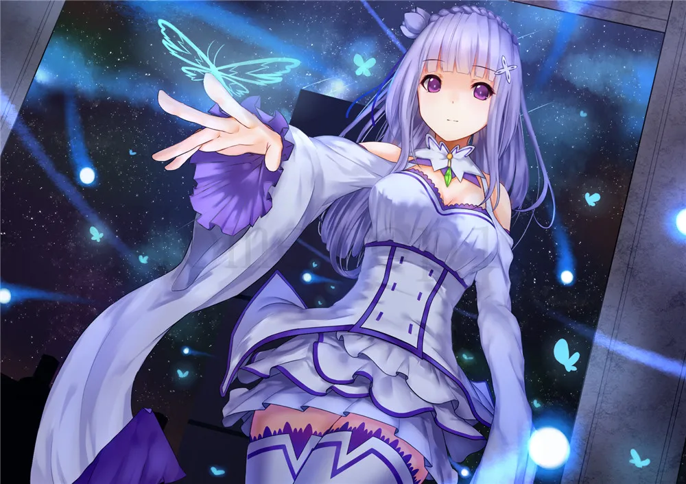 Постеры ReZero пусковая жизнь в другом мире аниме наклейки на стену украшение дома |