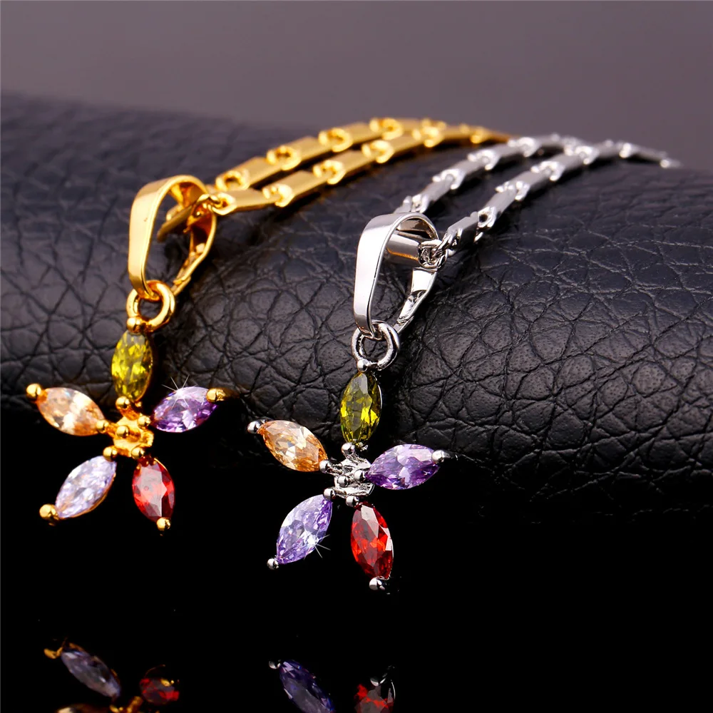 Женский Свадебный комплект из колье и серёг с фианитом|jewelry sets for women|cubic zirconia jewelry