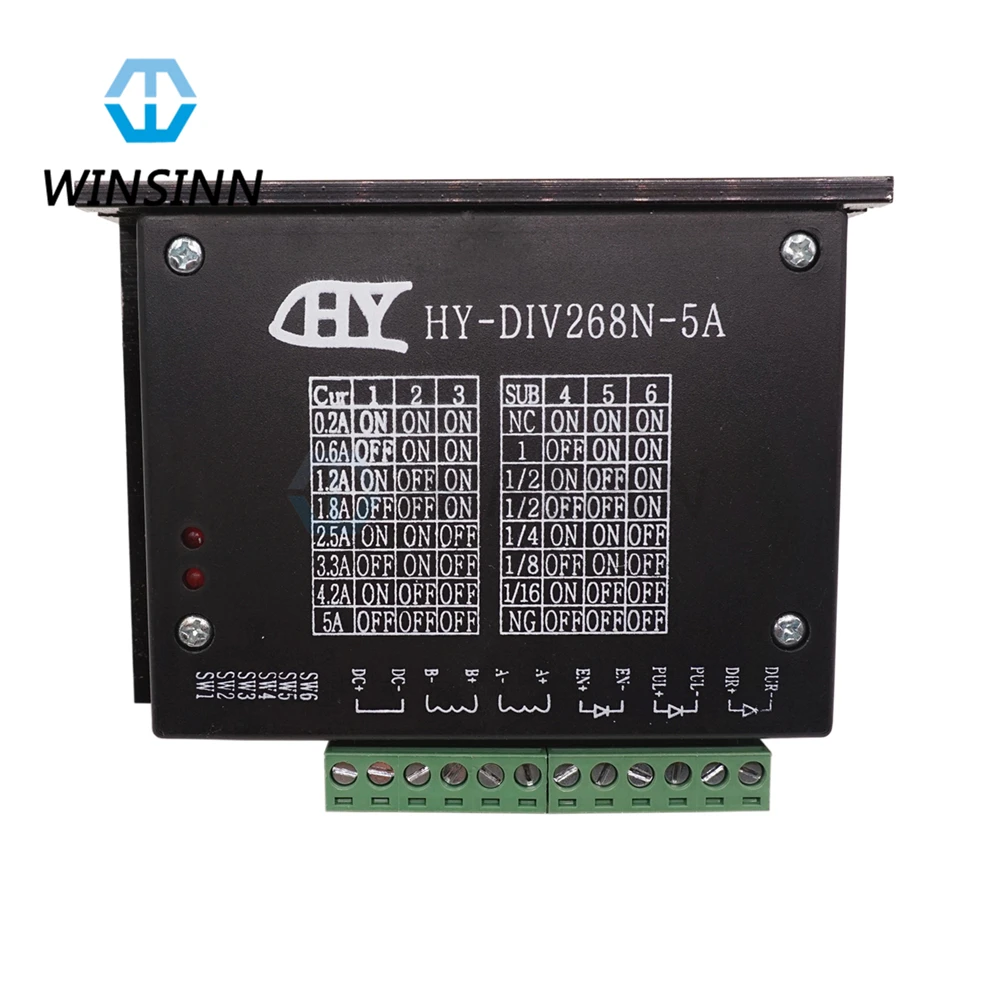 Контроллер шагового двигателя winнакленаклейки TB6600 0 2 5A 12 48 В для ЧПУ Nema 17 23 24 34