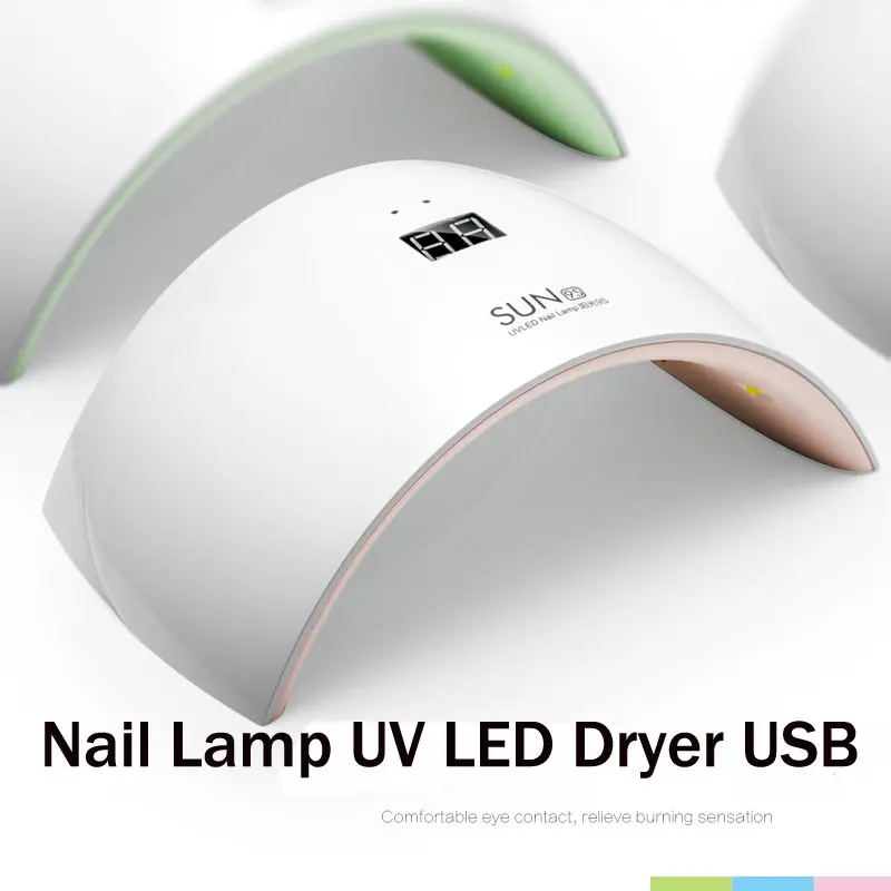 

Nail Lamp UV LED Dryer USB Gel Polish Light Infrared Sensor New
