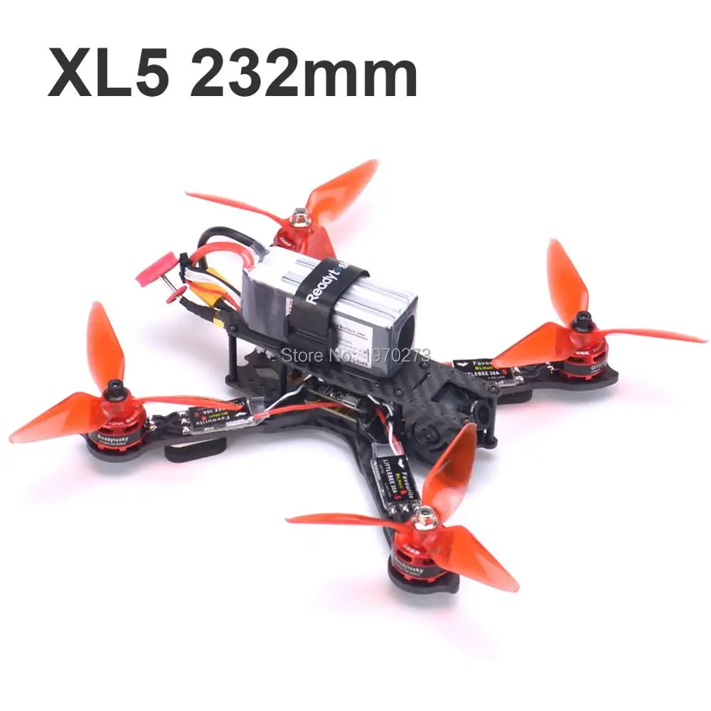 3K полный углеродного волокна True X XL5 V2 232 мм Квадрокоптер комплект GTS2305 2700KV мотор Littlebee 30A-s рама для фристайла/Flysky FS-i6X FPV