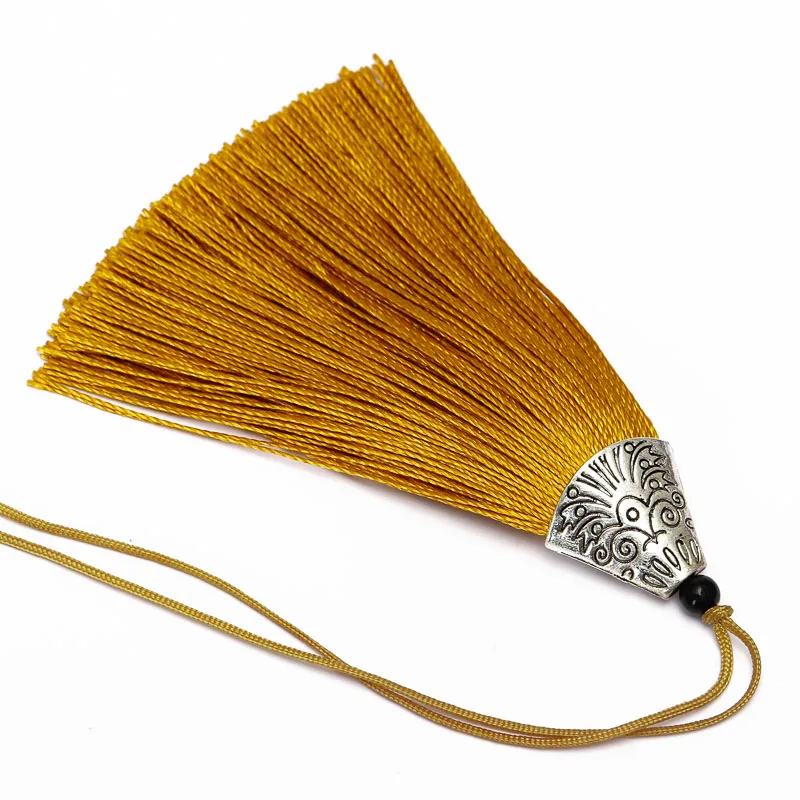 Шнур с китайским узлом и кисточкой длиной 8 см 5 шт./лот Полиэстеровая нить ручной