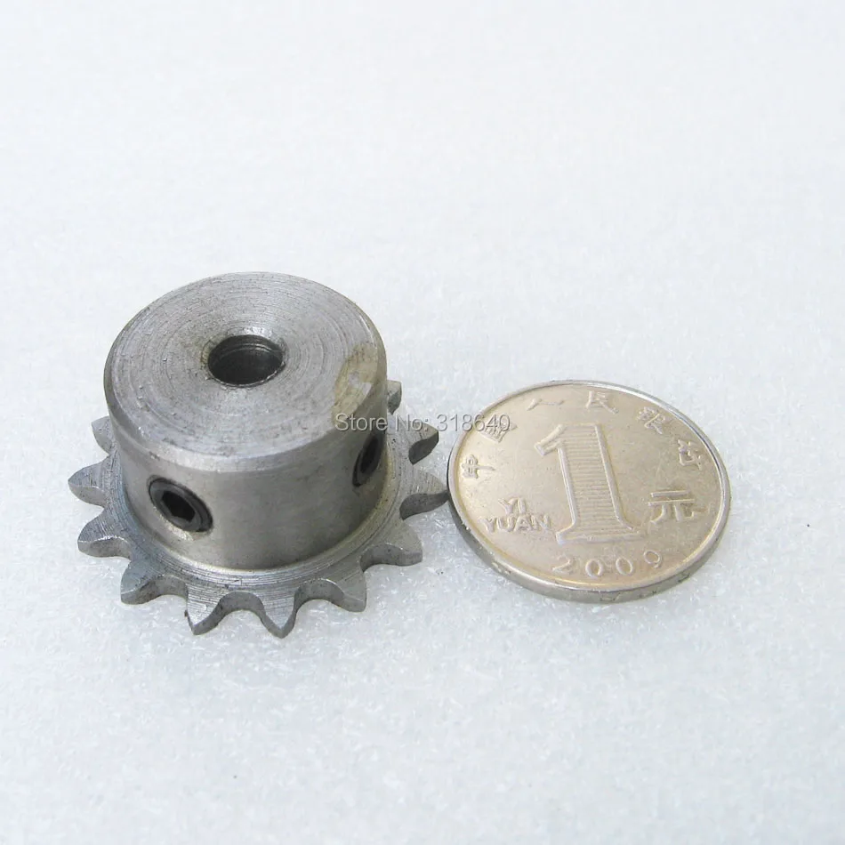 04C 15T 15 зубьев шаг 6 35 мм 1/4 &quotотверстие 8 промышленная коробка передач ОДНА