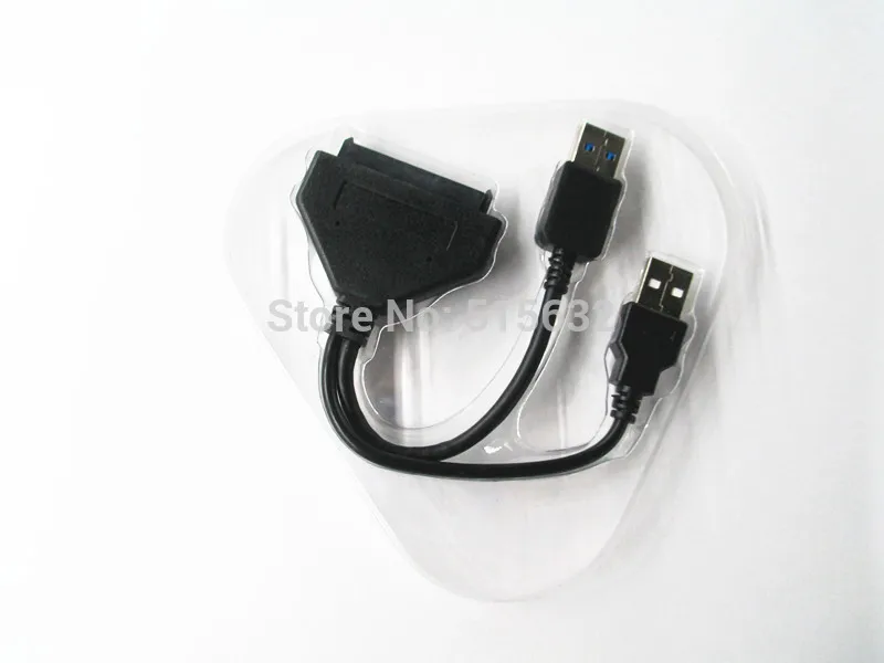 

Replace Super Speed USB 3.0 to SATA 22 Pin 2.5 Hard disk drive SSD Adapter Black
