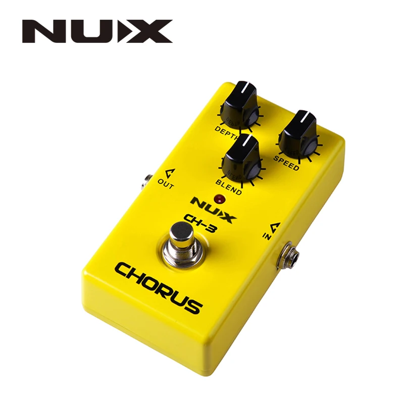 NUX CH-3 электрогитары педаль эффектов хора низкая шум BBD Правда Обход Высокое