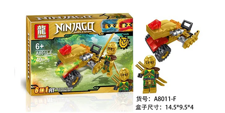 Горячие Legoing нинзяго Строительство Блоки Кирпичи Игрушки ninjago для детей Ниндзя