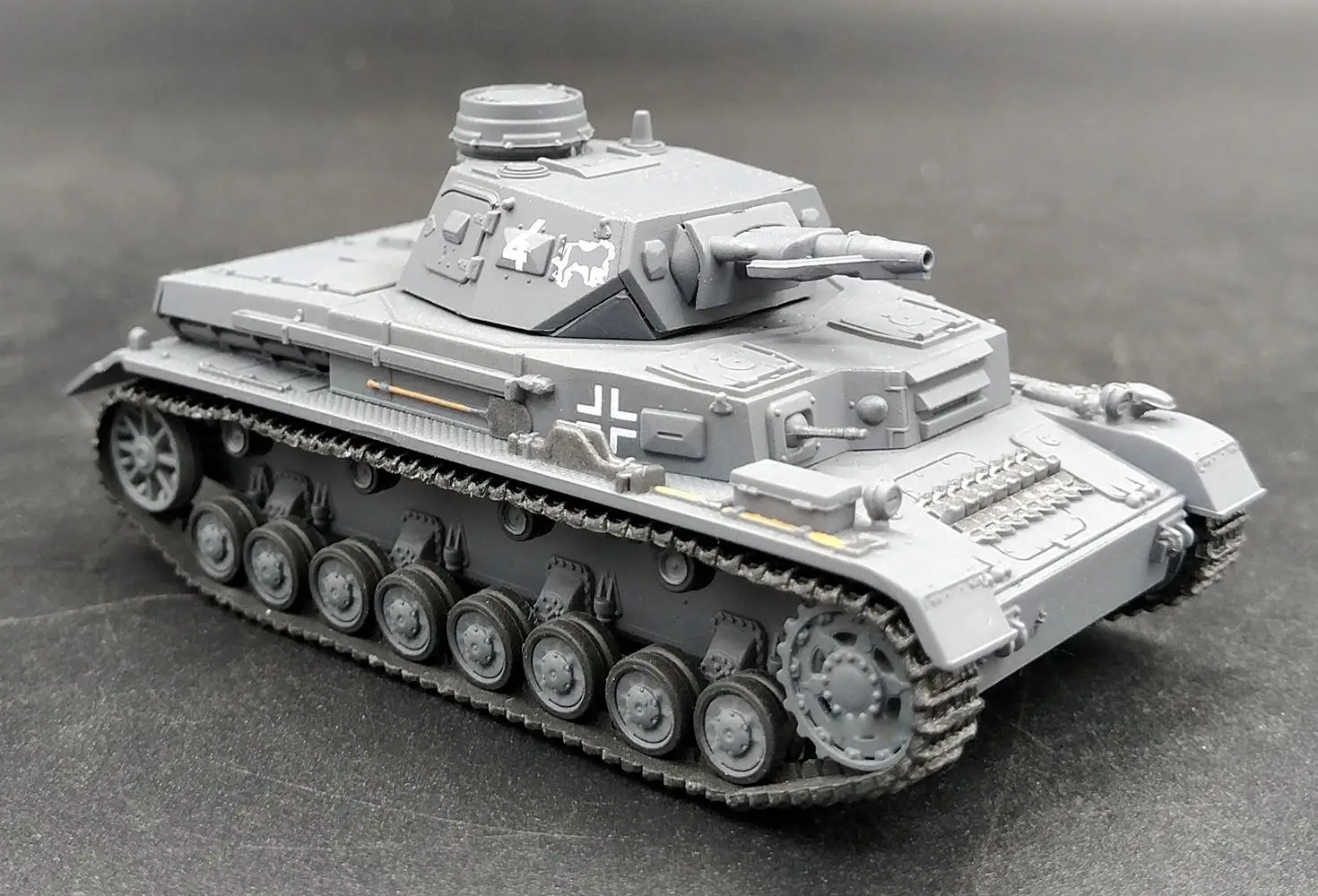 Дракон Второй мировой войны немецкий Pz. Kpfw. IV Ausf. D 1/72 Танк модель закончена без