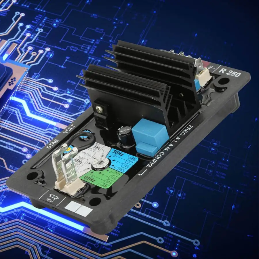 Автоматический регулятор напряжения R250 AVR бесщеточная Система поколения