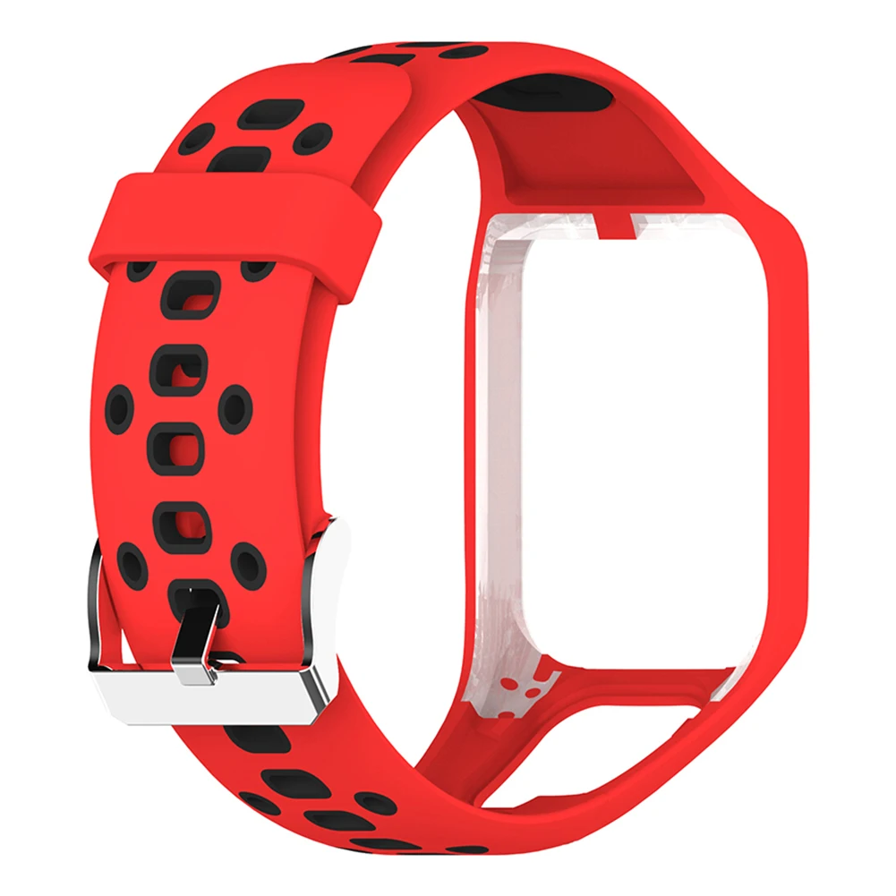 Сменный силиконовый ремешок для часов TomTom 2 3 Series Runner 2 3 Spark Golfer 2 Adventurer наручный ремешок gps часы фитнес Тра