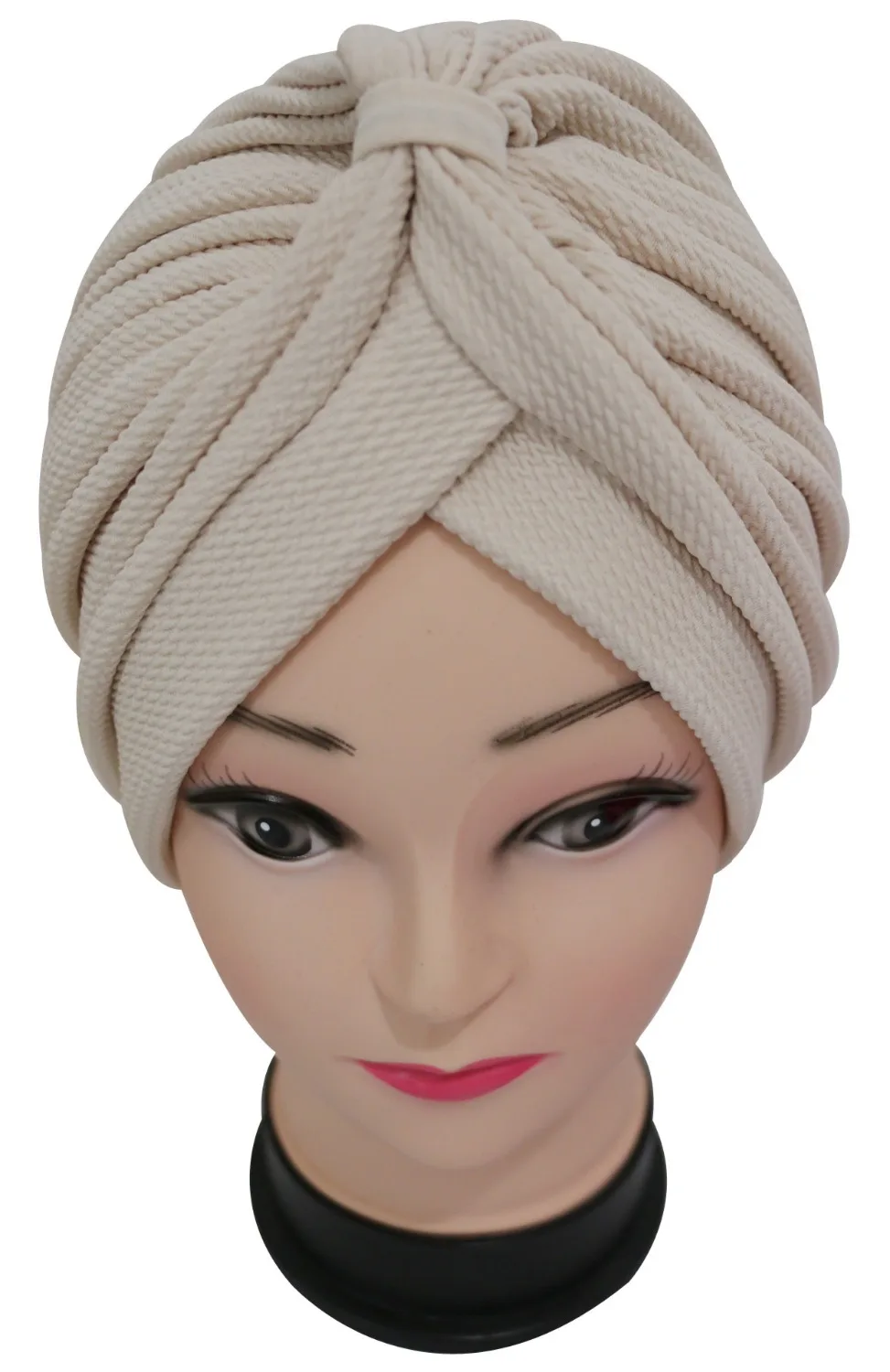 Женская шапка после химиотерапии FOXMOTHER черная бежевая бордовая однотонная с