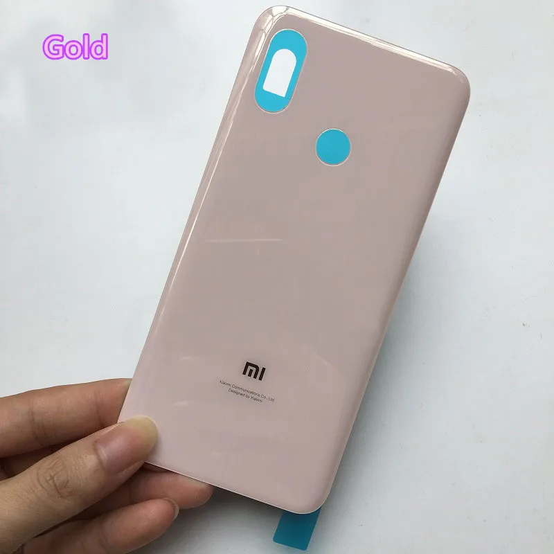 Для Xiao mi 8 mi 8 запасные части Задняя крышка батареи дверь 3D стекло телефон Корпус чехол крышка батареи