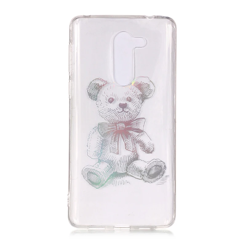 Для huawei Mate9 LiteCase Обложка мягкая TPU чехол Лазерная Силиконовая задняя крышка