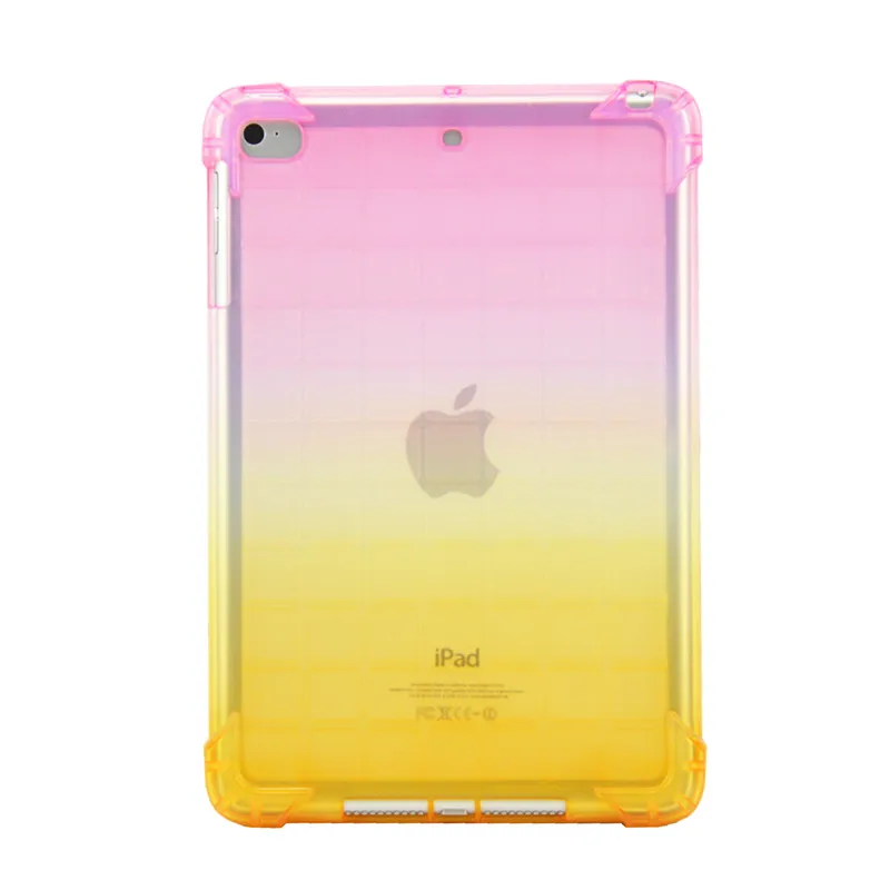 Силиконовый для iPad Mini 1 2 3 4 5 Чехол Мягкий ТПУ прозрачный защитный чехол для iPad 7,9 дюймов с подушками безопасности