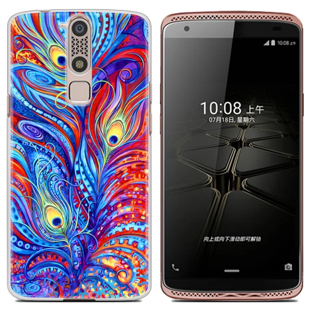 15 Чехол для телефона ZTE Axon mini, 5,2 дюймов, милый мультяшный высококачественный мягкий чехол из ТПУ с рисунком, силиконовый чехол - Цвет: 15