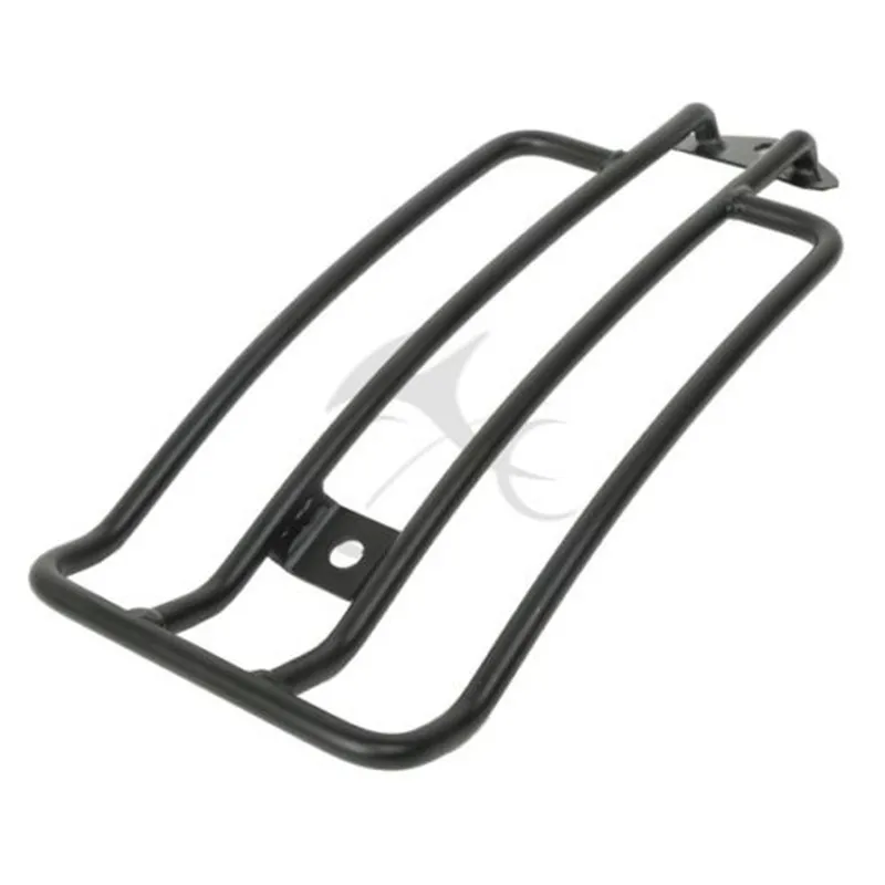 Черный C соло сиденье багажная полка рамка для Harley Sportster XL 883 1200 85 03 аксессуары