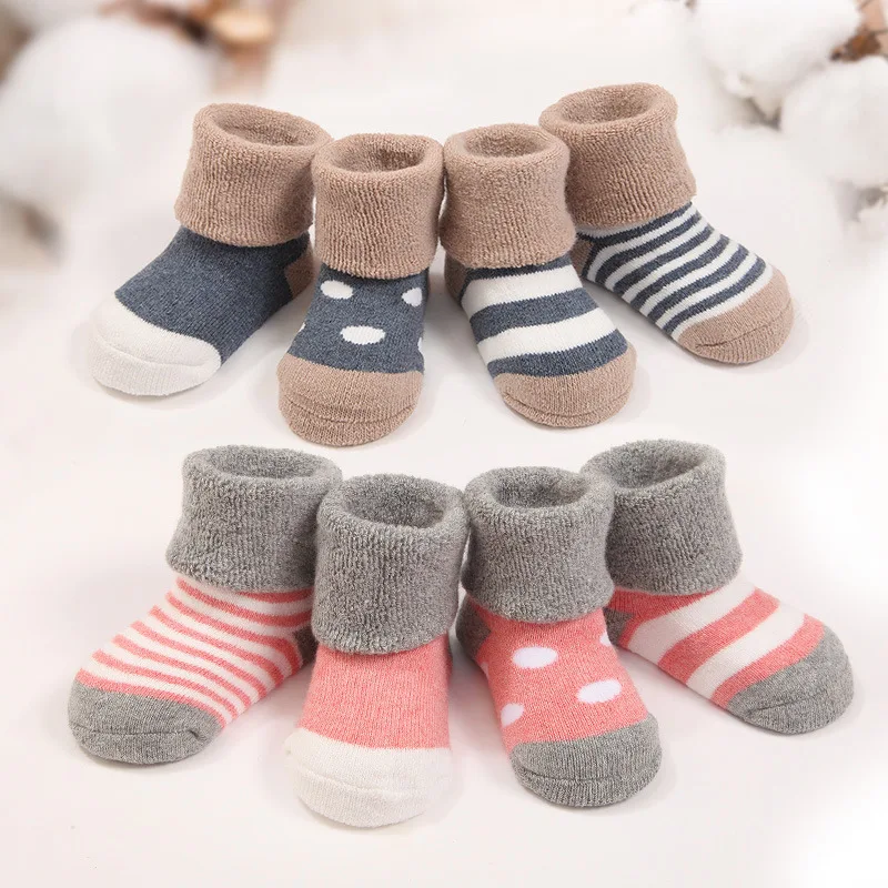 8 шт./лот 4 пары хлопковые носки для новорожденных|cotton baby socks|socks newbornsocks sock |