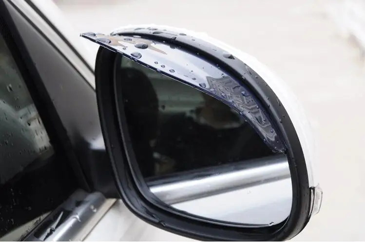 Новая Автомобильная наклейка на зеркало заднего вида с защитой от дождя для bmw e46