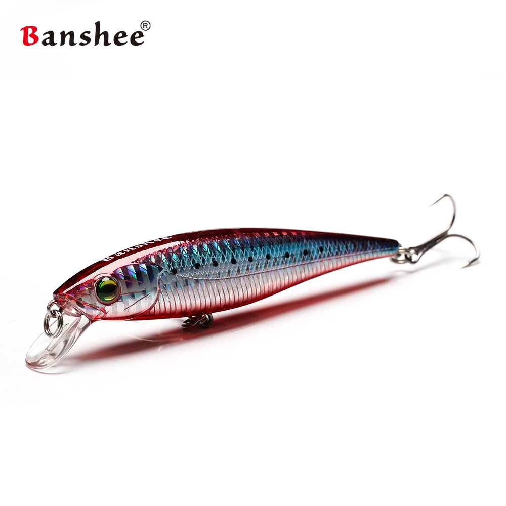 Banshee 100 мм 16 г новая черная искусственная приманка в виде гольяна для воблера