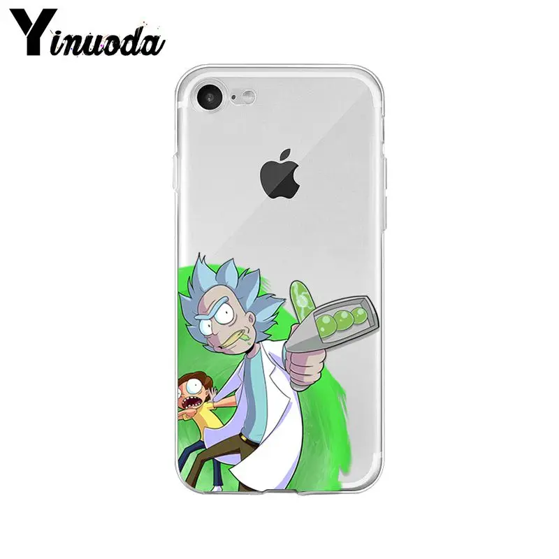 Yinuoda Rick and morty новый высококачественный разноцветный Роскошный чехол для телефона