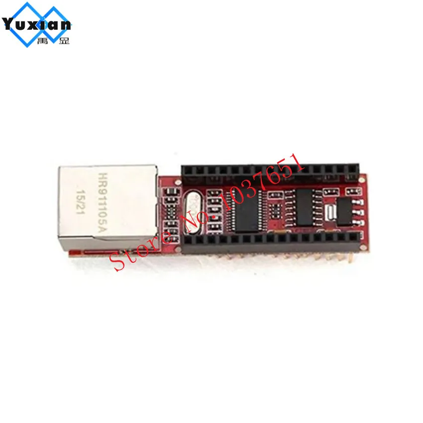 ENC28J60 Ethernet щит V1.0 для Nano V3 микрочип HR911105A webсерверная плата модуль Arduino 3 0|Экраны| |